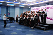 Teachers' choir of Lviv State Music College named after Stanislaw Ludkevich