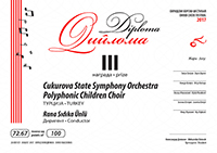 Cukurova State Symphony Orchestra Polyphonic Children Children
