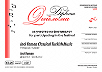 Inci Yaman Classical Turkish Music Choir