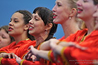 Moscow leading creative collective choir Vozrozhdeniye