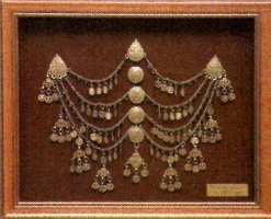 Needle-bride's head ornament, Galicnik 19th century, Republic of Macedonia
